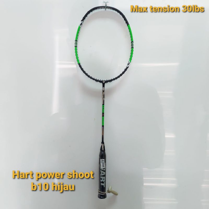 Raket badminton hart power shoot b10 green