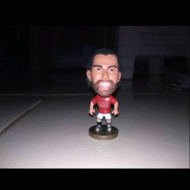 Carlos Tevez - MU Manchester United Lengan Pendek - Soccerwe Kodoto Action Figure