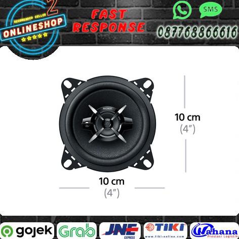 [[[BISA COD]] Sony XS-FB1030 Speaker coaxial 4 inch Sony XS FB1030 3 way speakers Kode 551