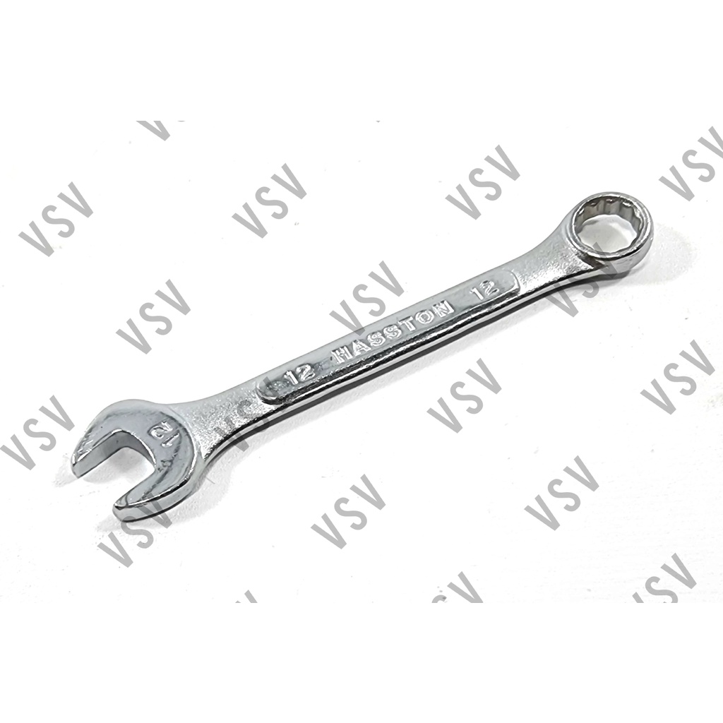 HASSTON Kunci Ring Pas 12mm Combination Wrench 12mm Ringpas 12mm Spanner