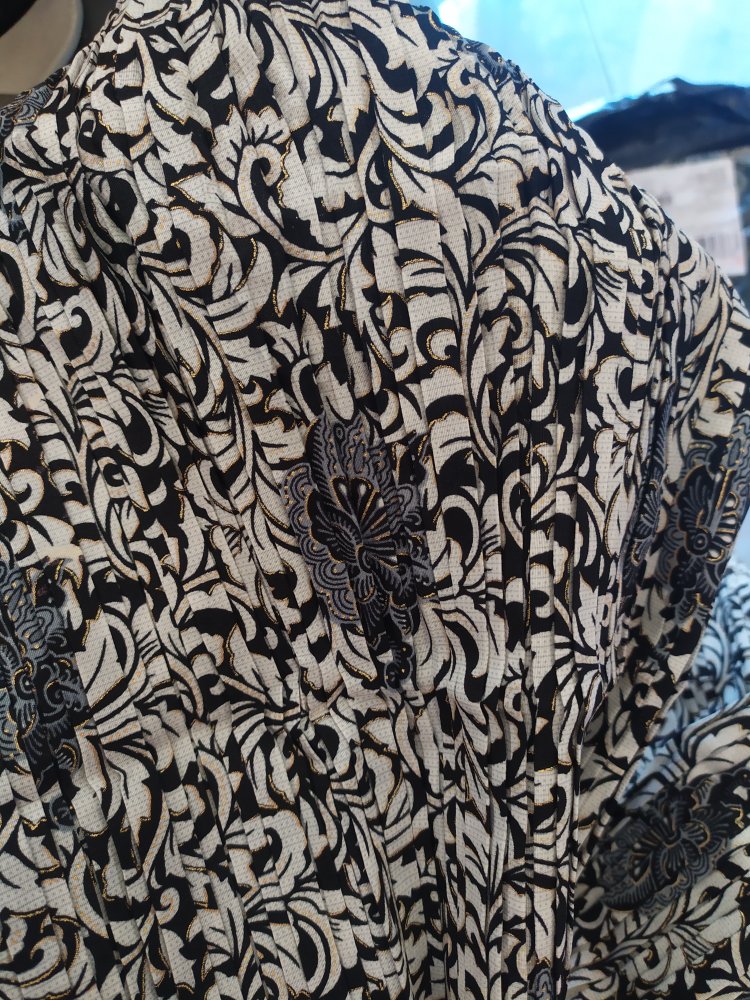 Cod Ready Rok Plisket Batik Jumbo Rok Plisket Rok Kebaya Bawahan Kebaya Rok Paya Lereng Kipas