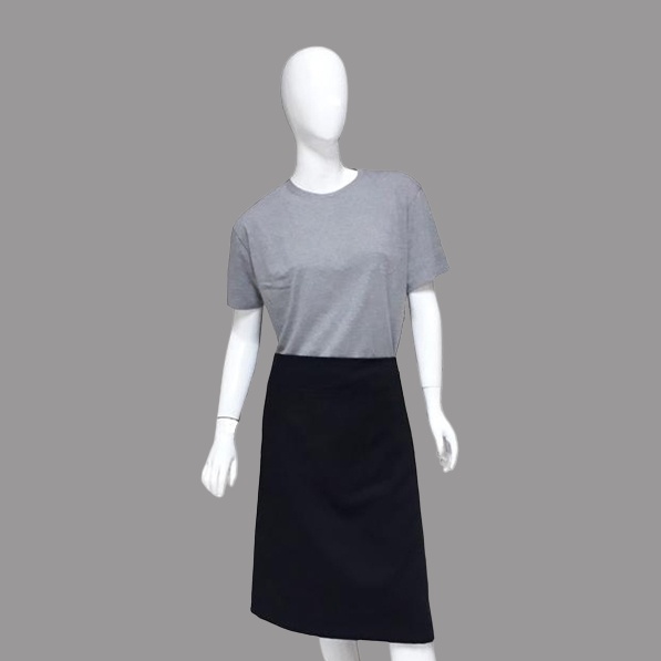 Chef Wear Apron / Celemek Panjang Hitam