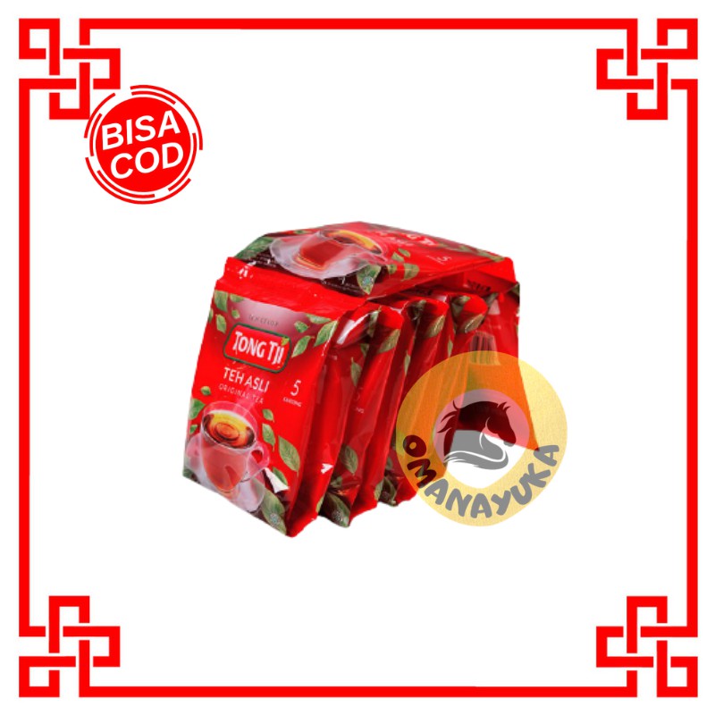 

Tong Tji Original Tea Teh Celup harga per renceng (10 sachet)