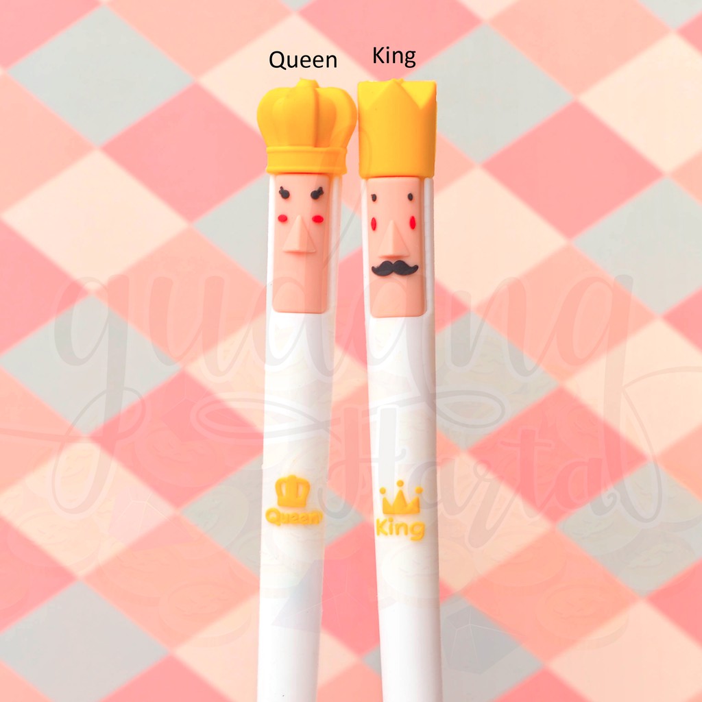 Pulpen Queen King Lucu Unik Pena Bolpen Ballpoint GH 307086