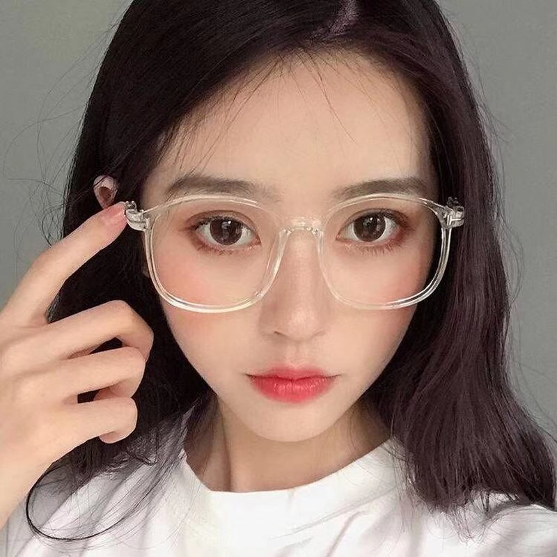 (YUZHU) Bayar di Tempat Korean Design Candy Color Frame Kacamata Wanita Aviator Style Eyeglasses