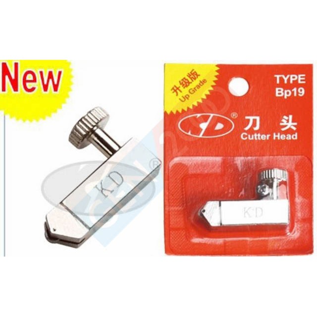 Glass T Cutter Head Replacement Part Mata Pisau Alat Pemotong Kaca Lurus Glass Cutter Head BP19 KD