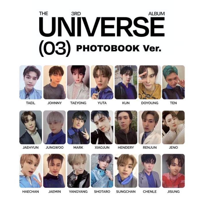 [ READY ] PHOTOCARD UNIVERSE NCT 2021