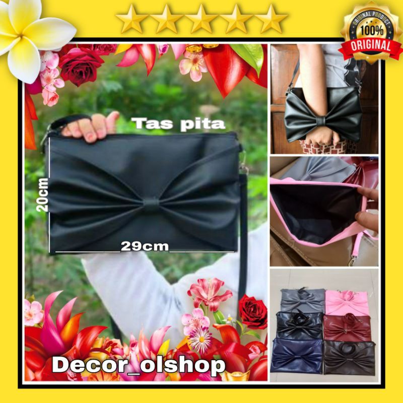 Tas pita slempang murah anti air uk 29x20cm