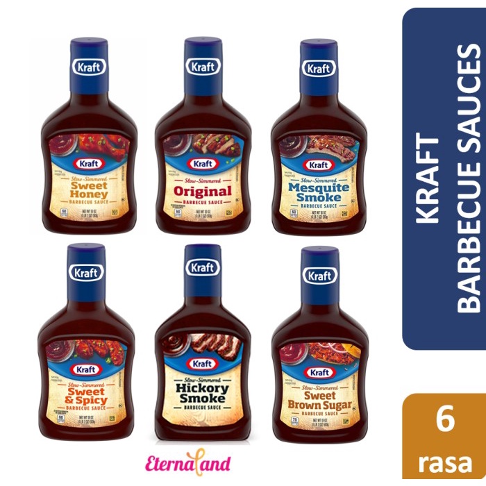 

v01vss Kraft Bbq Sauce - Bumbu Barbecue Kraft - Sweetbrown Fsfs201