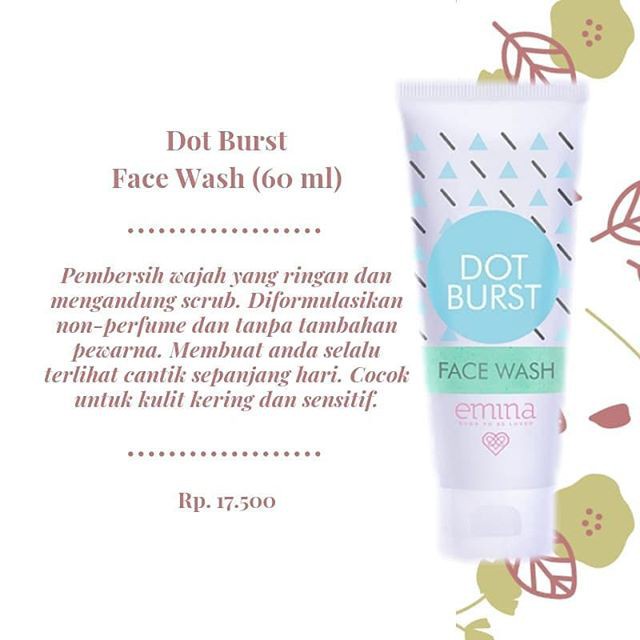 EMINA DOT BURST FACE WASH 60ML