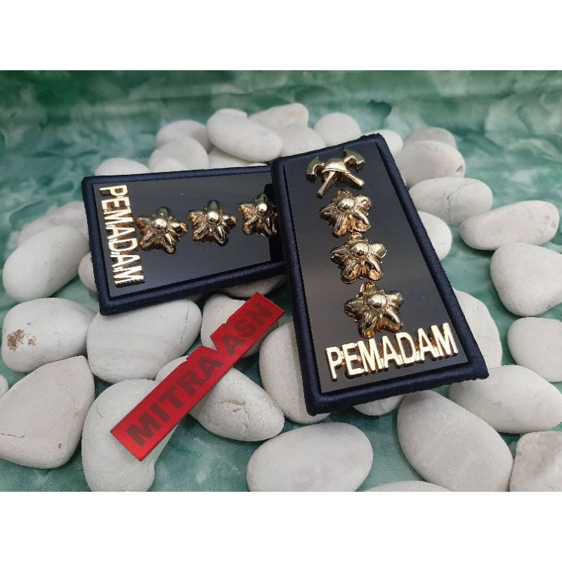 Jual Pangkat Pdh Pemadam Damkar 4A Kain Akrilik | Shopee Indonesia