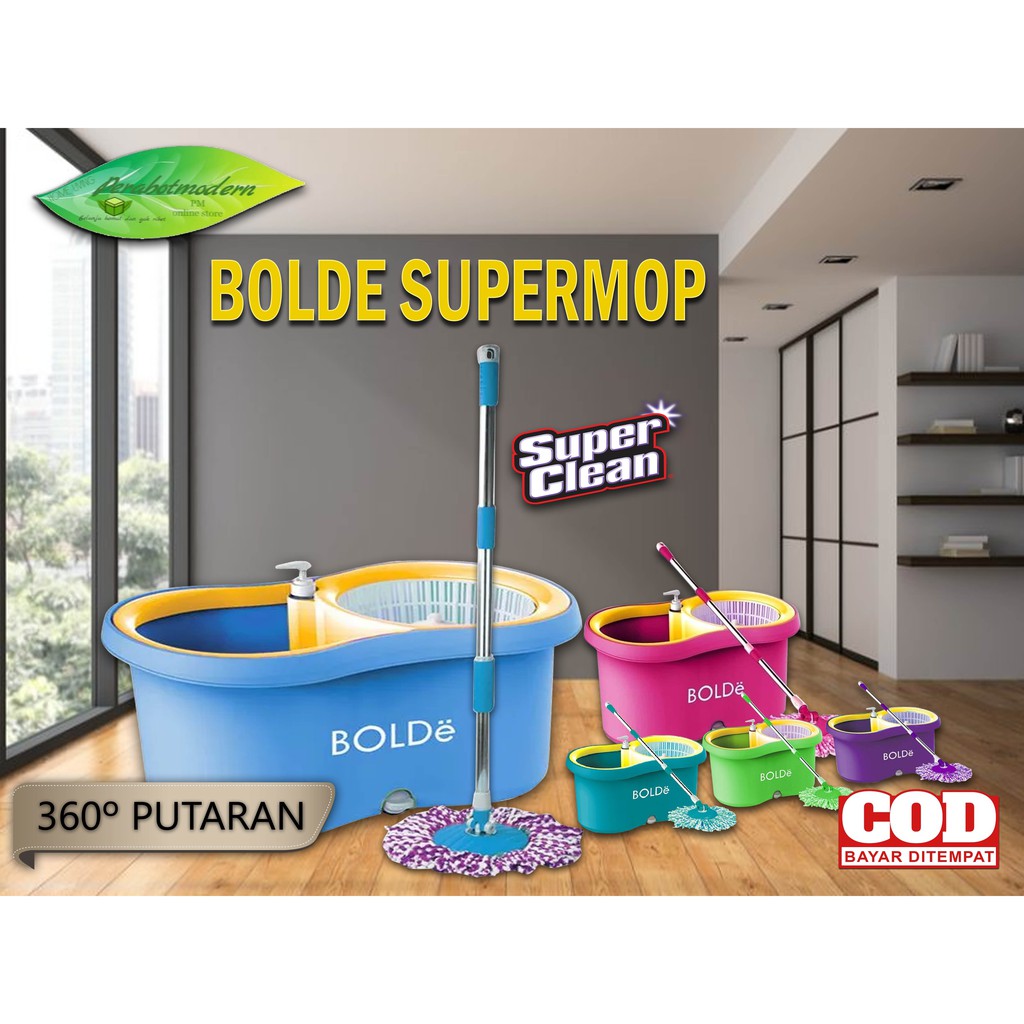 [ COD ] Supermop Bolde M 788X+ / Alat Pel Lantai Serbaguna Bolde M-777X+ / pel pel an praktis peras bilas otomatis bolde uicorn