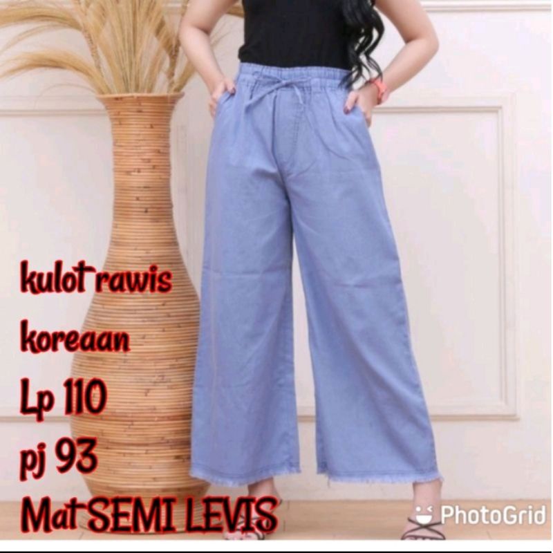 CELANA KULOT RAWIS & KULOT PITA / KOREAAN / SEMI LEVIS TERMURAH