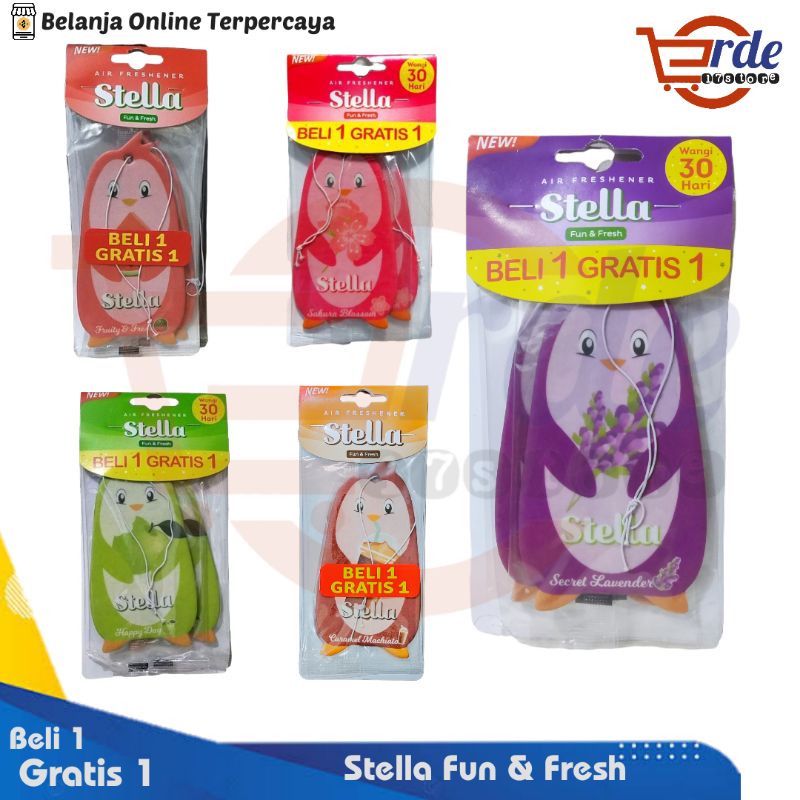 Stella Fun & Fresh Pengharum Mobil Gantung