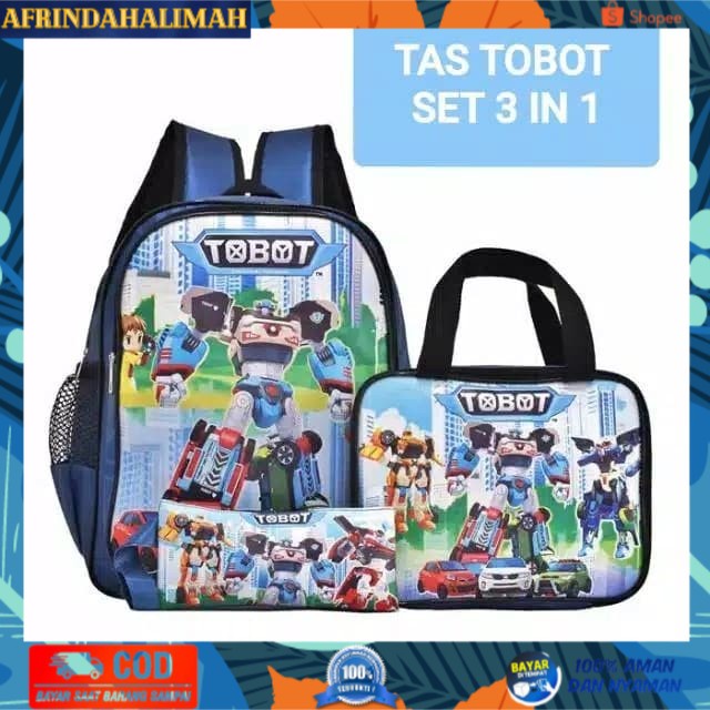 

[TERBARU] RANSEL TAYO SET 3in1 TAS RANSEL ANAK LAKI-LAKI TAS RANSEL ANAK SEKOLAH