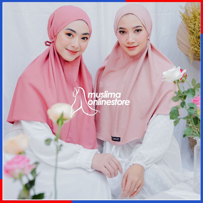  BERGO  MARYAM  KHIMAR TALI DAILY HIJAB JILBAB  KERUDUNG 