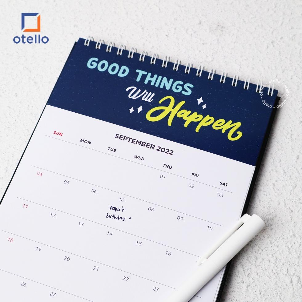 

Best seller JVC47 Kalender Meja 2022 Kalender Goals Keren Banget ! Desk Calendar Minimalist Quotes M