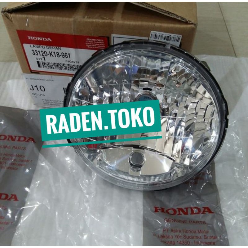 reflektor lampu depan cb verza cb 150 verza ori ORIGINAL HONDA ahm