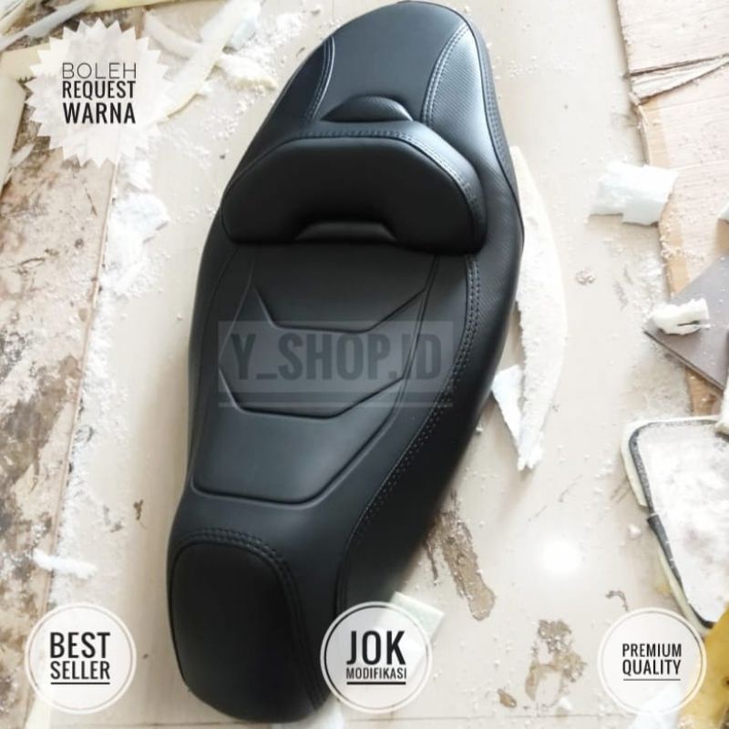 Jok Custom Eropa Kulit MBtech  Pcx 160 150 Terlaris