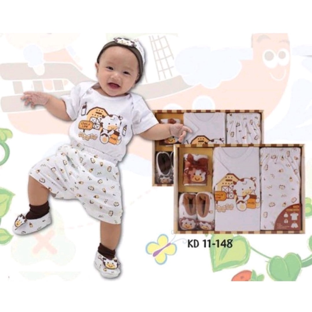 Kado Bayi Kado Lengkap / KIDDY SET COKLAT / Kiddy Baby Set / PAKET PERLENGKAPAN BAYI