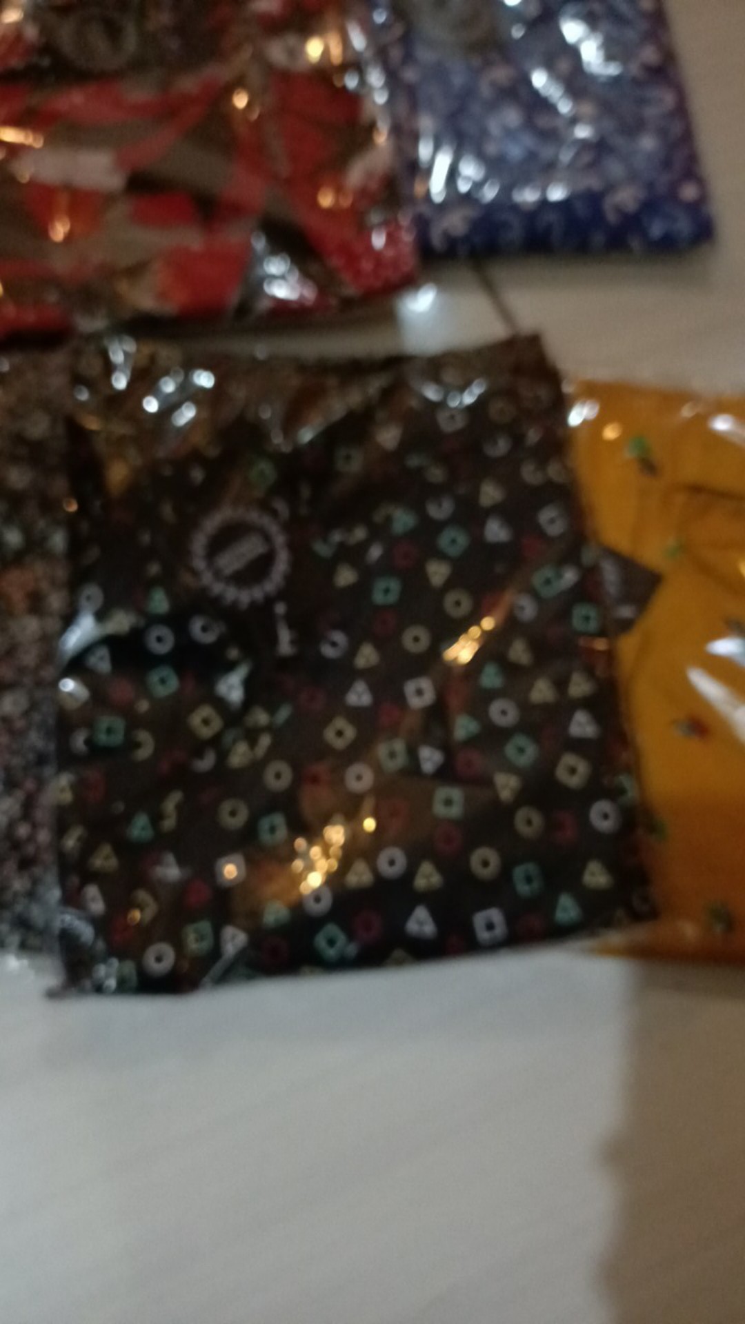 Celana Kulot Panjang Dewasa Wanita Bahan Katun Streach Motif Santai Obral Murah