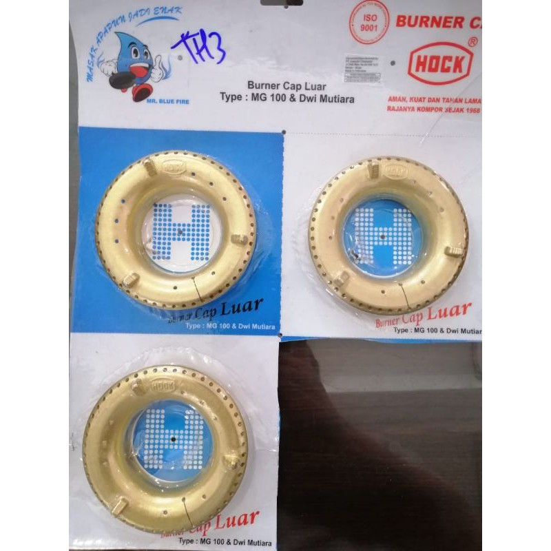 Burner Cap Luar Kompor Gas Hock Original MG 100 &amp; Dwi Mutiara