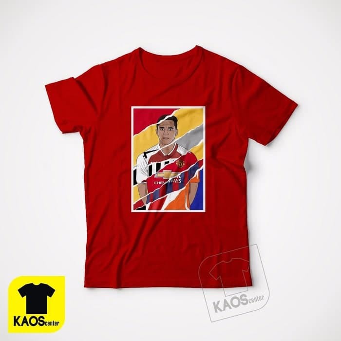 Kaos Tshirt Baju Combed 30S Distro Alexis SAnchez MU Metamorphosis HS-1429