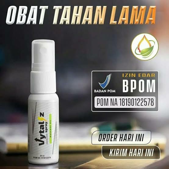 Vytaliz Spray Asli 100% ( Bpom ) Buat Pria Vitaliz Spray