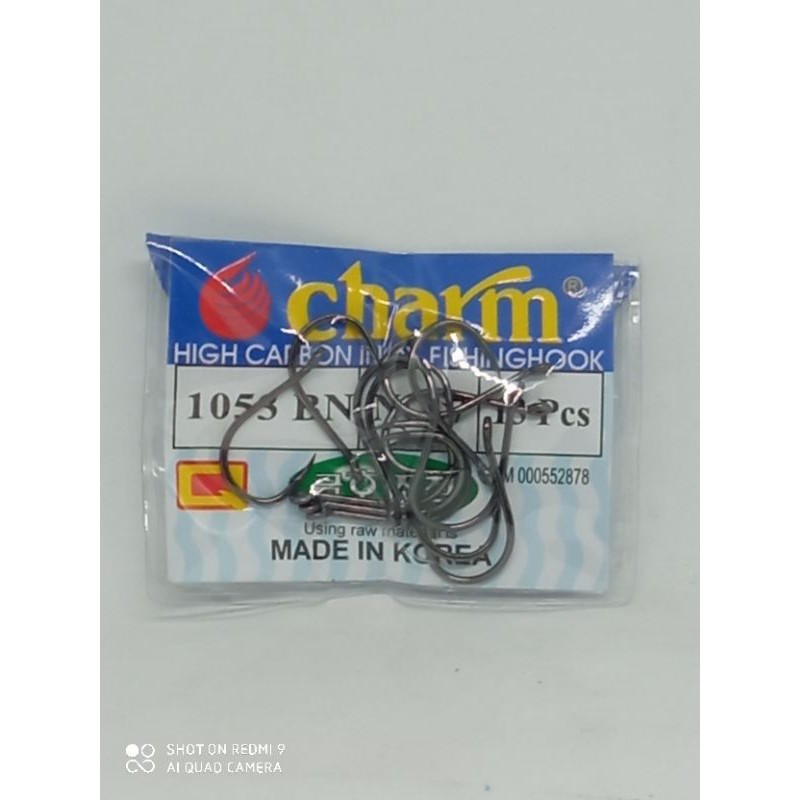 Kail Pancing Charm No.07 (1053 BN) Untuk Ikan Lele