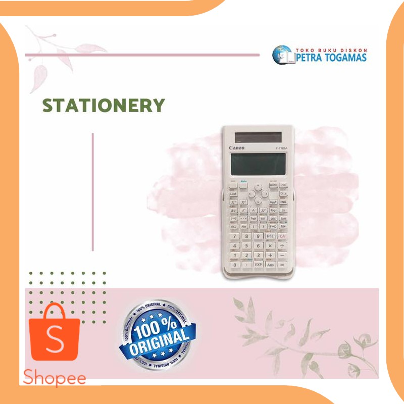 

Unik accessories CALCULATOR F-718SA CANON WHITE/ PTR700020282 19DEZ Limited