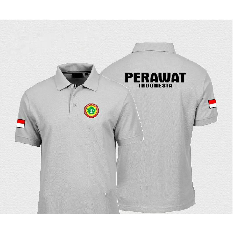 POLO PERAWAT INDONESIA - BAJU KERAH PERAWAT INDONESIA - BAJU POSYANDU - POLO NURSE