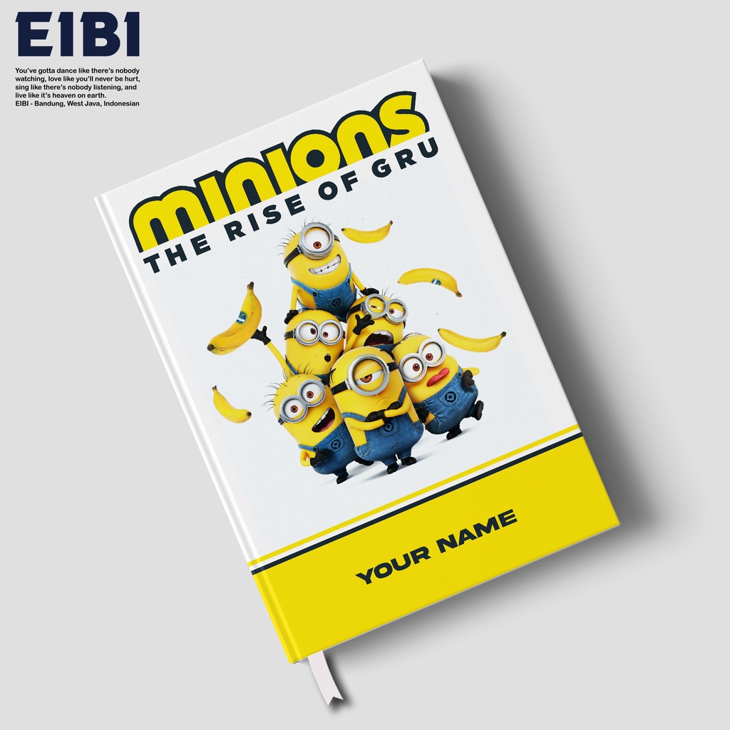 

Eibi Custom Notebook Hardcover Minions : The Rise of Gru
