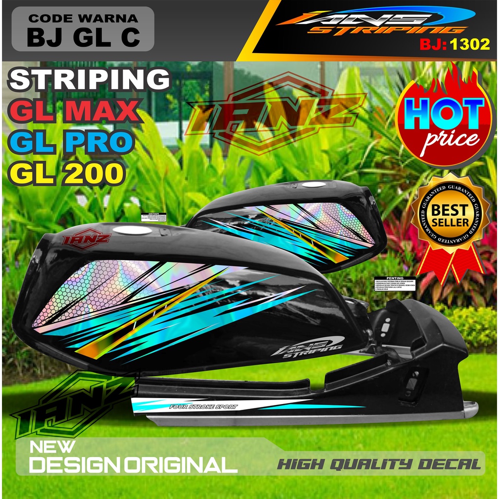 CUSTOM STRIPING GL PRO HOLOGRAM / STRIPING GL PRO MAX VARIASI HOLOGRAM / STRIPING GL HOLOGRAM