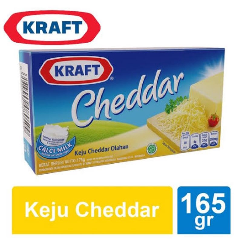 

Keju Kraft cheddar / quick melt / singles