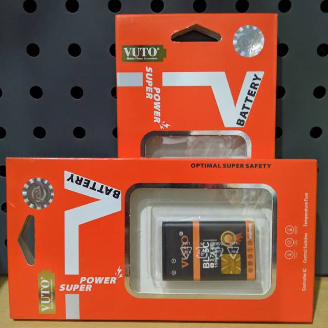 Baterai Nokia BL-5C Double Power. Baterai Double Power VUTO.