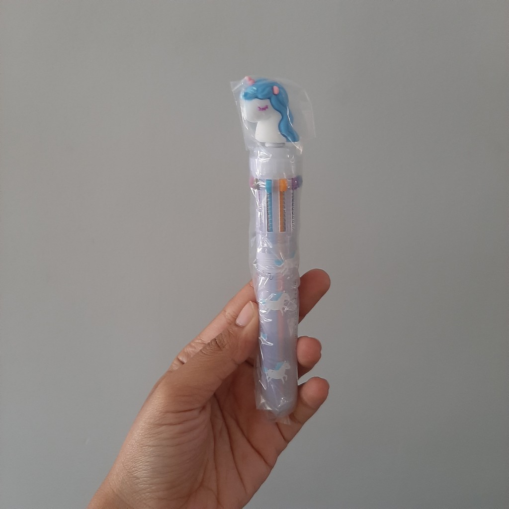 

Pulpen Warna Warni 12 Warna Unicorn