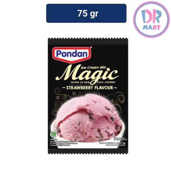 

Pondan Ice Cream Magic Strawberry 75gr