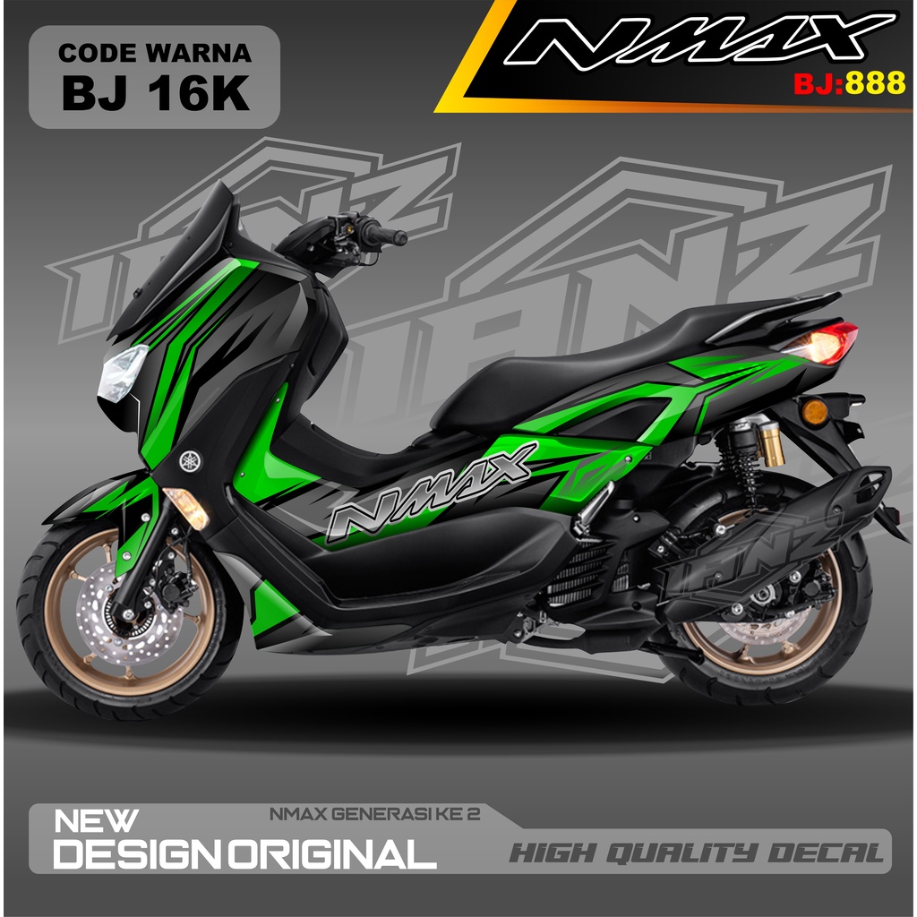 STICKER NEW NMAX FULL BLOK BODI MOTOR/ DECAL FULL BODY NMAX / DECAL STIKER FULL BODY NMAX / STIKER DECAL NMAX TERBARU