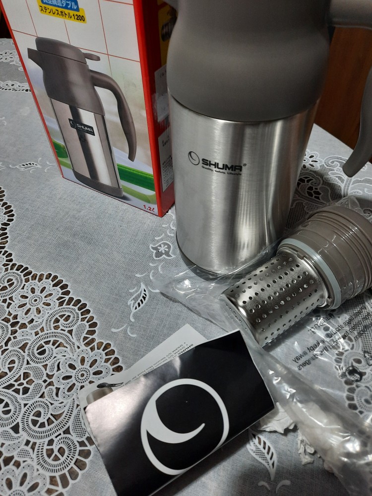 Shuma Teko Kopi Teh Air Panas Dan Dingin Stainless Steel Kualitas Terbaik