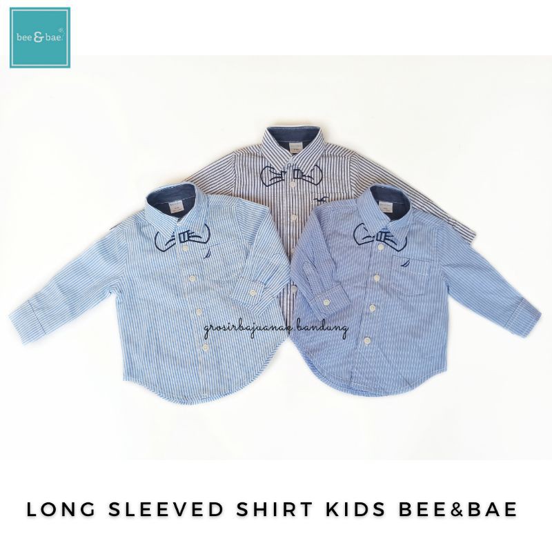KEMEJA LONG SLEEVED KIDS BEE&BAE / PEMBELIAN GROSIR HARGA LEBIH MURAH