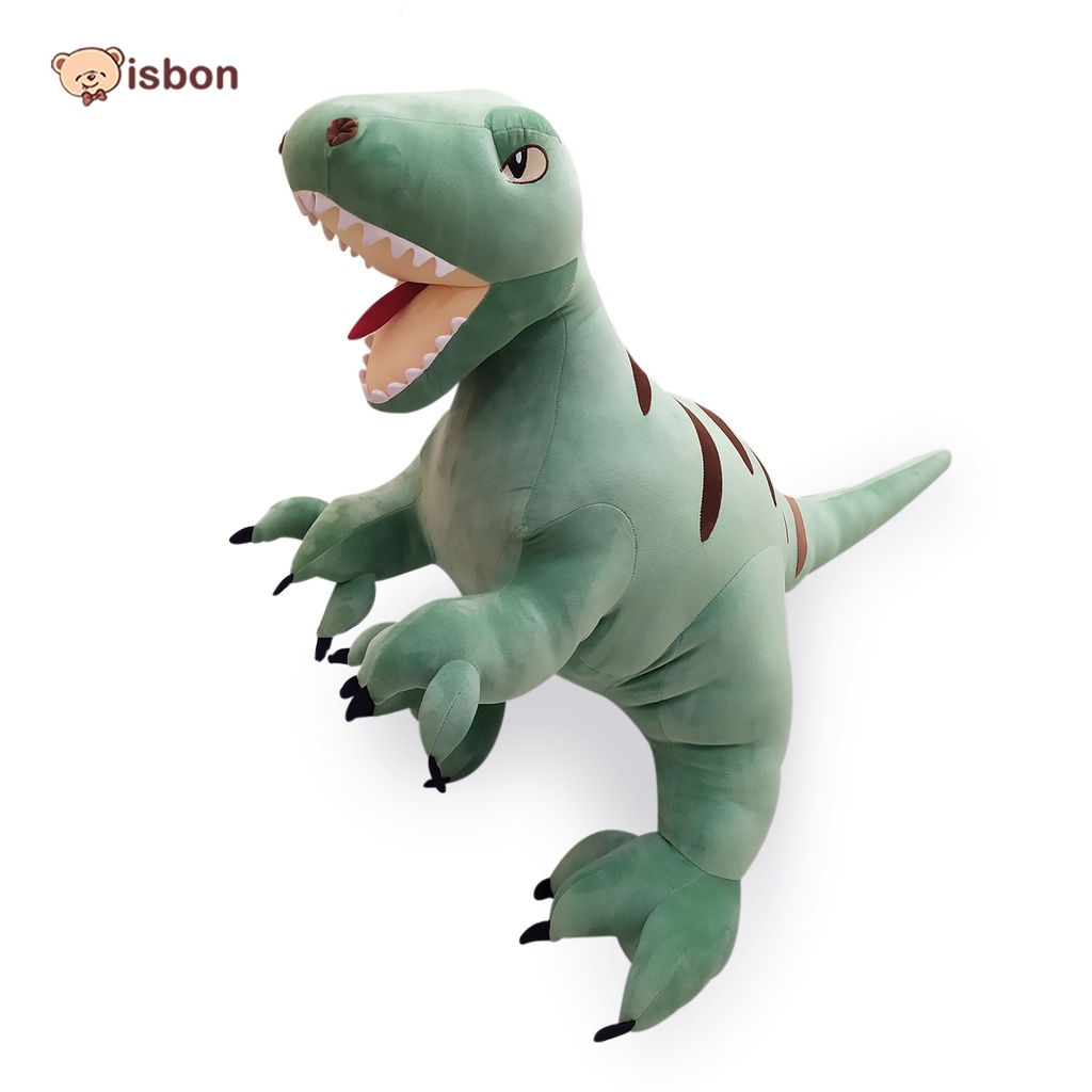 Boneka Dinosaurus Jumbo Tyranosaurus Tirex Loreng Lucu Bahan Premium Wajib Punya ISTANA BONEKA