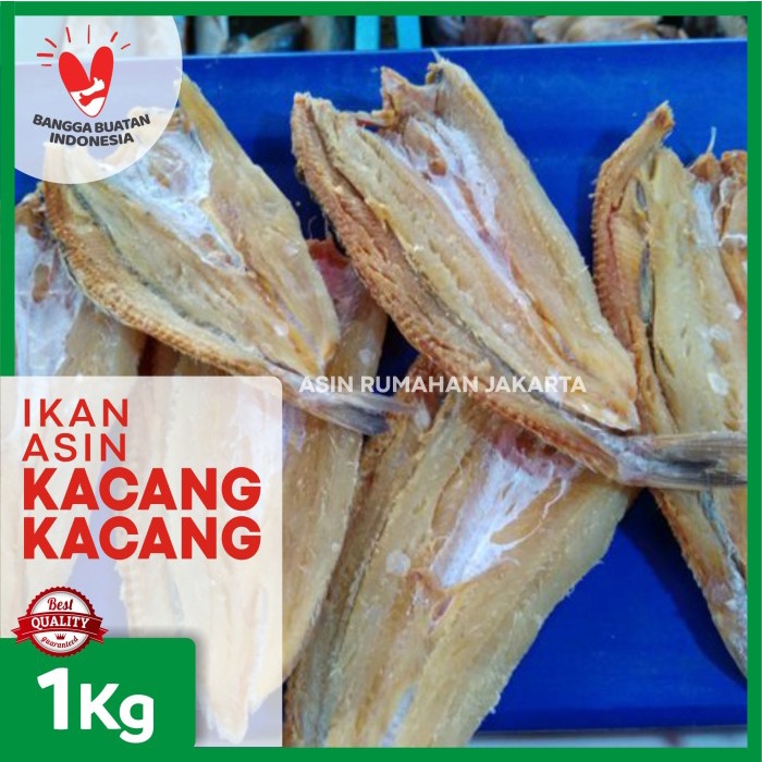 

PROMO GROSIR Ikan Asin Kacang Kacang 1Kg / Ikan Asin Rumahan