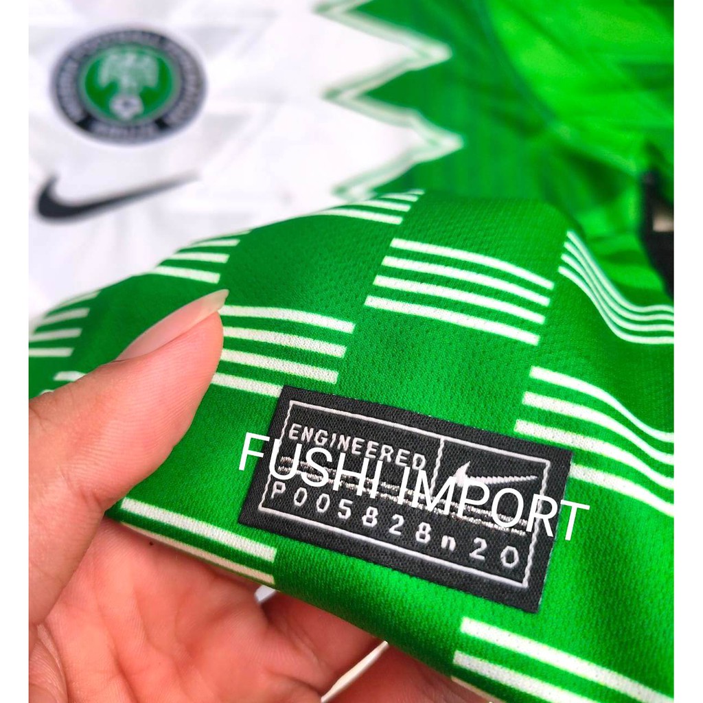 HQ JERSEY BOLA NIGERIA HOME EURO 2021 GO HIGH QUALITY IMPORT