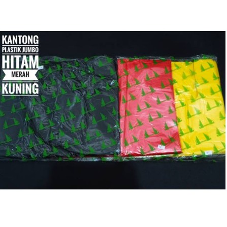 Kantong Plastik Jumbo / Kantong Kresek Jumbo Uk. 39x65 utk Sampah / Dus Catering