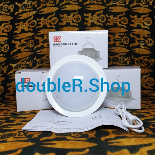 Jual APA EMERGENCY LAMP / LAMPU DARURAT GANTUNG LED 12W Indonesia