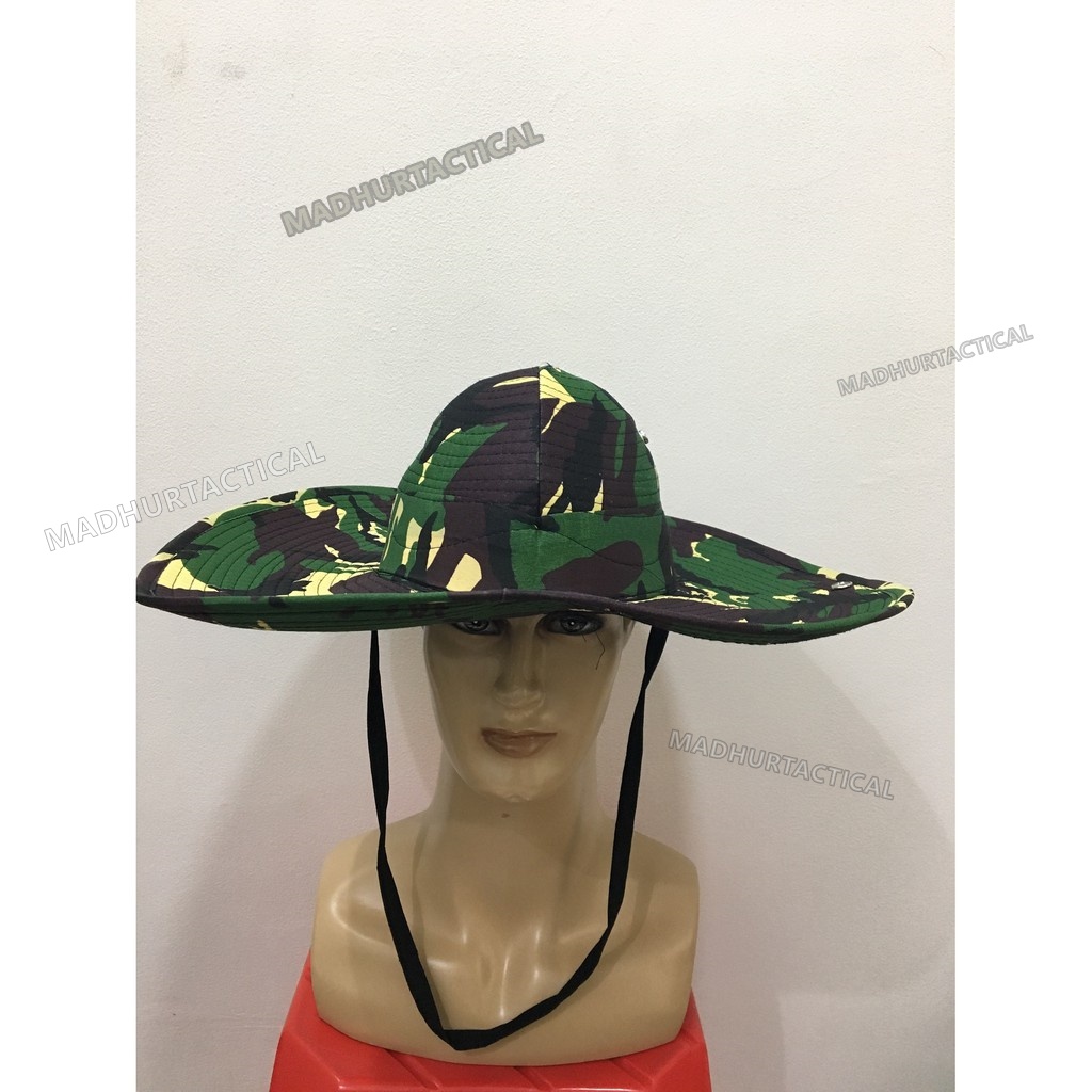 TOPI RIMBA Petani DAUN LEBAR JUMBO Topi Rimba Berkebun