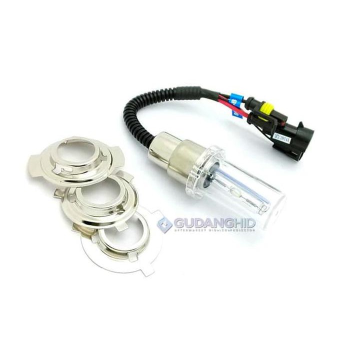 Terbaru Bohlam HID Motor H6 H4 HS1 12V 35W Universal Bergaransi - Kuning Muda murah berkualitas