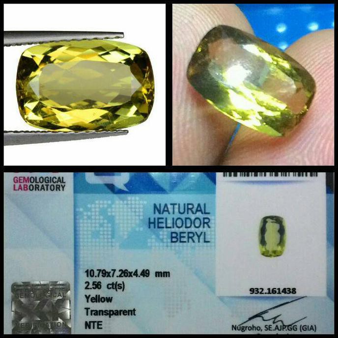 Ready# Batu Heliodor Beryl + Memo