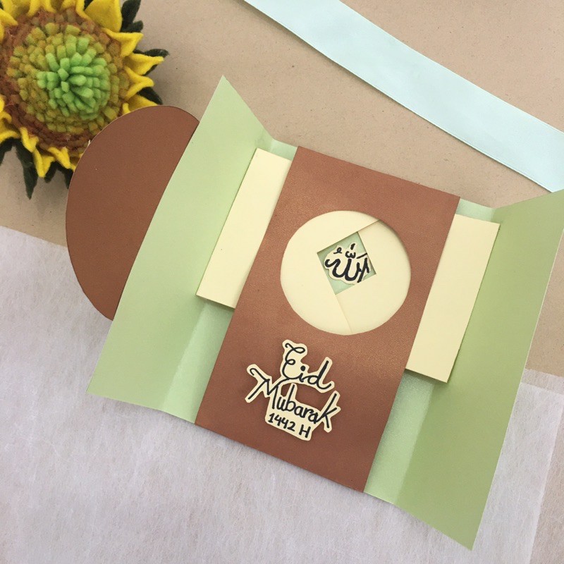 

KARTU LEBARAN 2021 / EID MUBARAK 1442 H CARD / HAMPERS LEBARAN KARTU LEBARAN MURAH UNIK