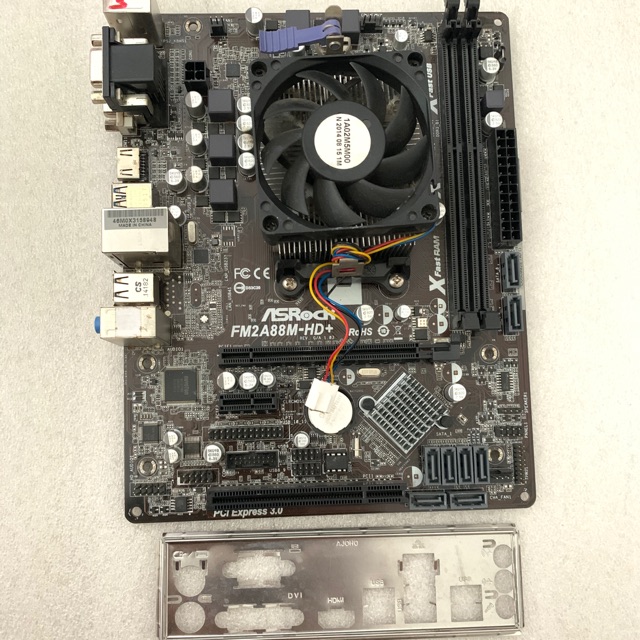PAKETAN AMD APU A10 7700 MOBO FM2 PLUS DDR3 ONBOARD - FAN AMD